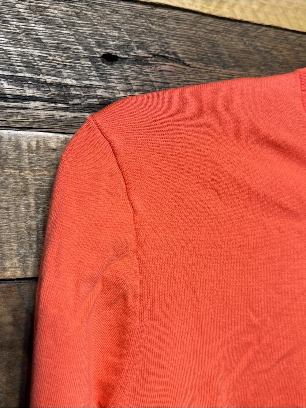 J Crew Womens Medium Coral Jackie Cardigan Soft Stretch